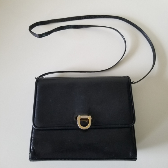 Vintage Frenchy of California | Pewter Leather Clutch Purse - Picture 2 of 11